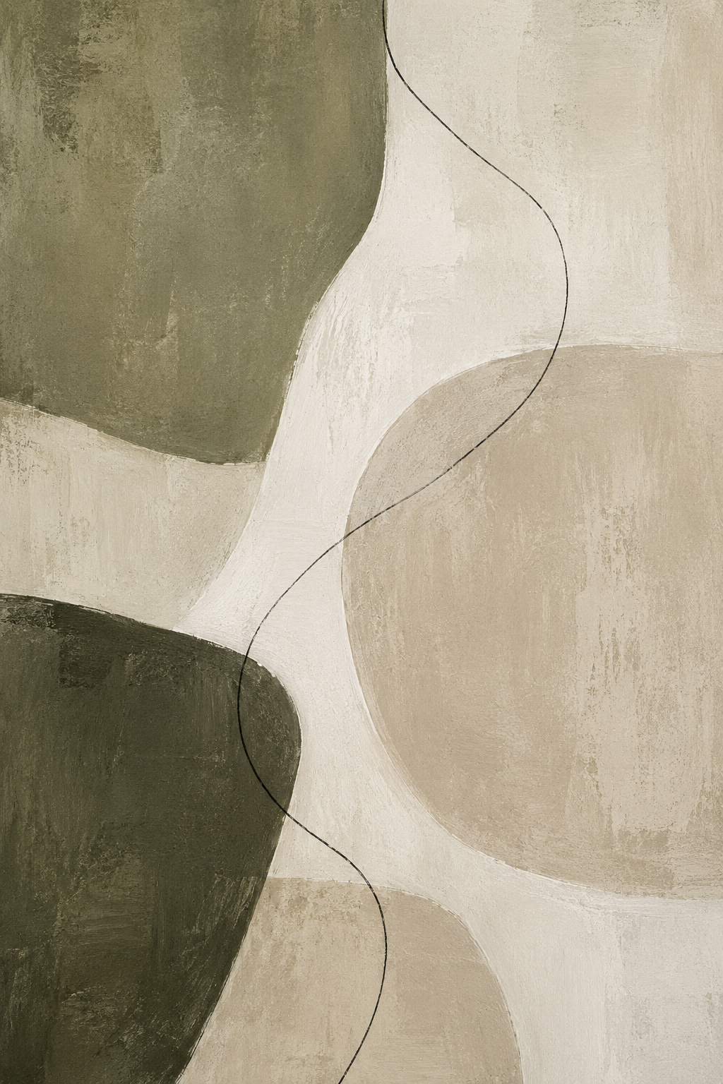 Olive Horizon Poster