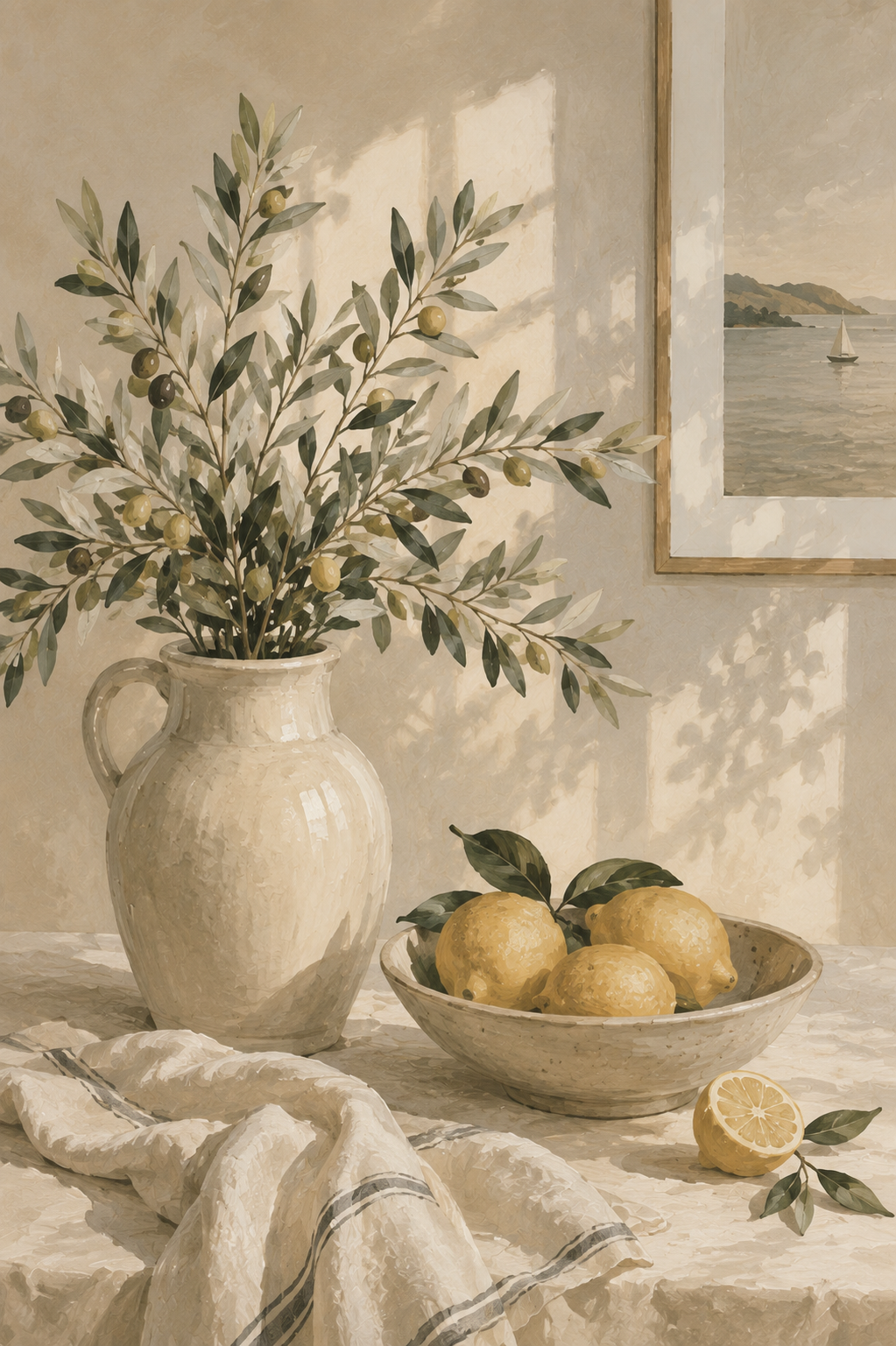 Olive & Lemon II Poster