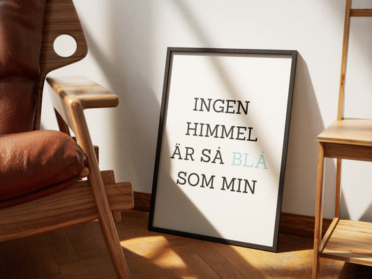 Malmö FF - Ingen himmel är så blå som min Poster 1