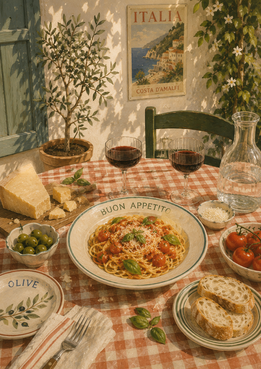 Sunday Pasta Poster