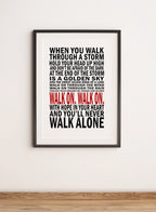 You'll never walk alone poster no.1 WG