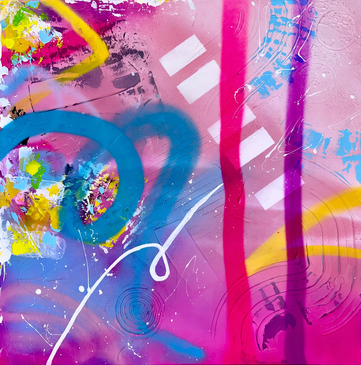 Think Pink Poster och Canvastavla