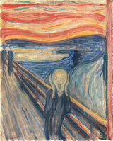 Skriet - The Scream Poster och Canvastavla