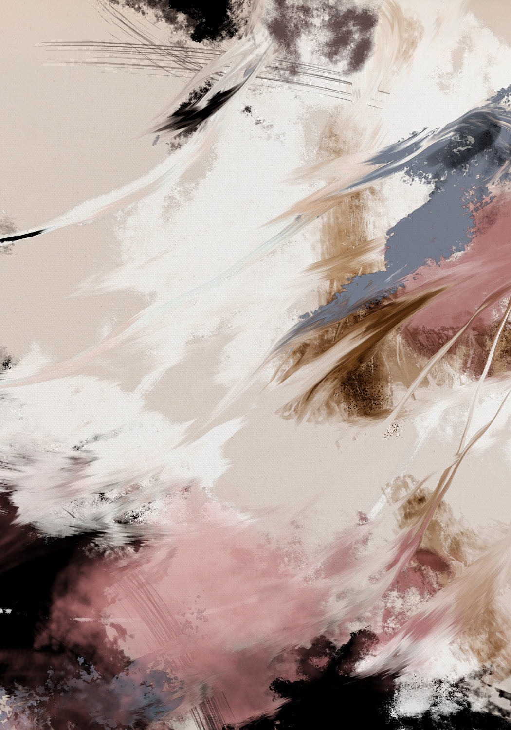 Splash Clouds Poster och Canvastavla