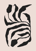 Abstract Black Leaves