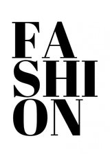FASHION Poster och Canvastavla
