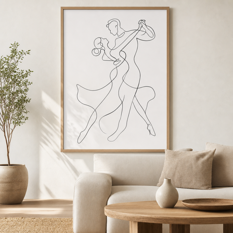 Dancing Pair Poster