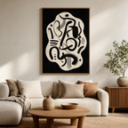 Entangled Form Canvas