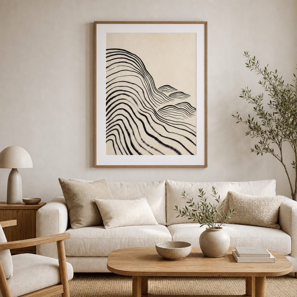 Ink Terrain Poster