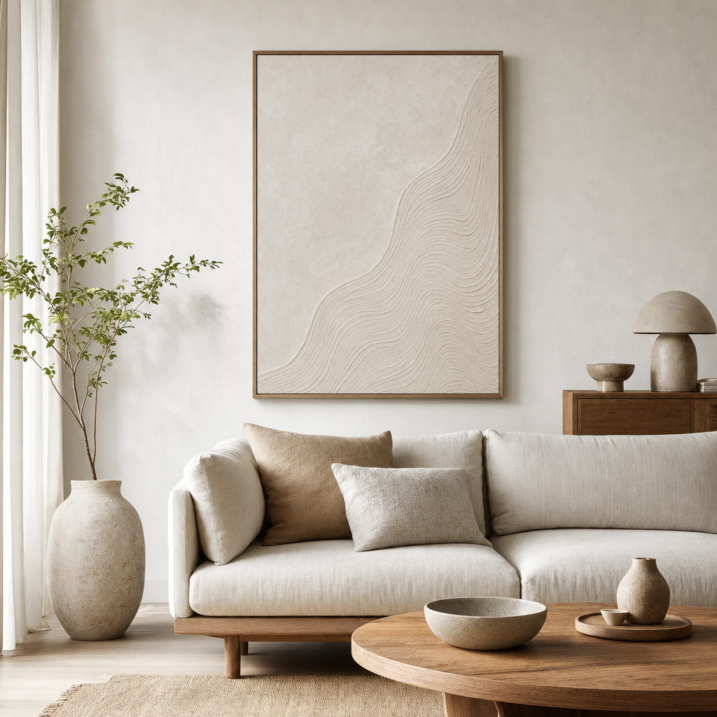 Sand Contour Canvas