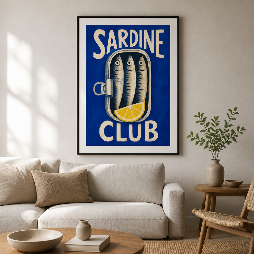 Sardine Club Poster
