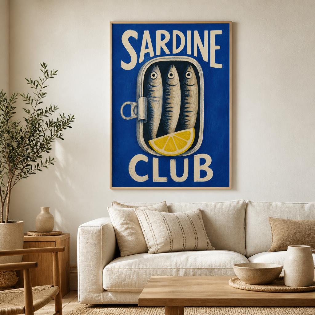 Sardine Club Poster