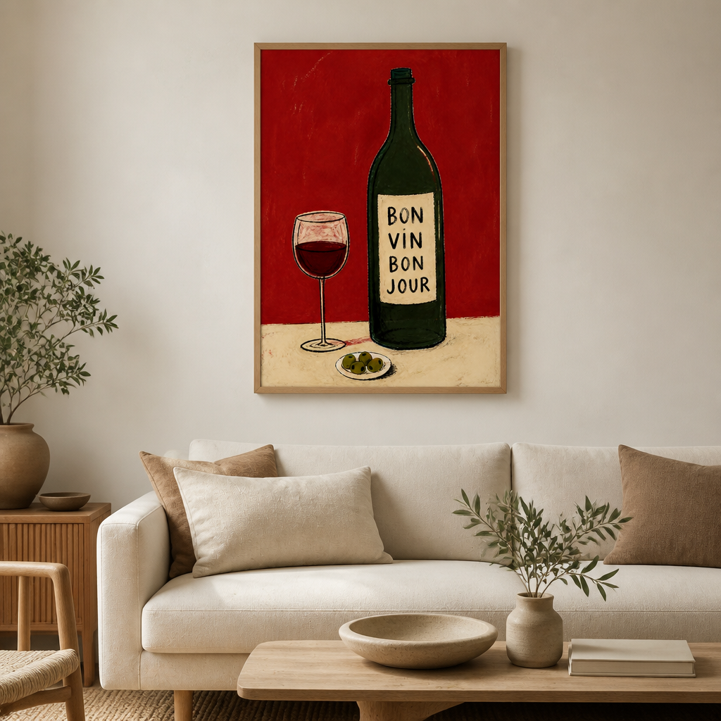Bon Vin Canvas