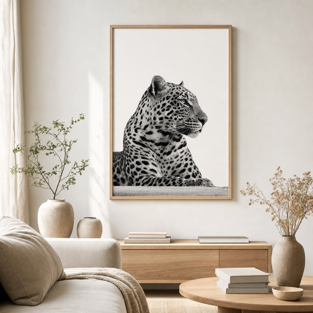 LEOPARD STUDY Poster