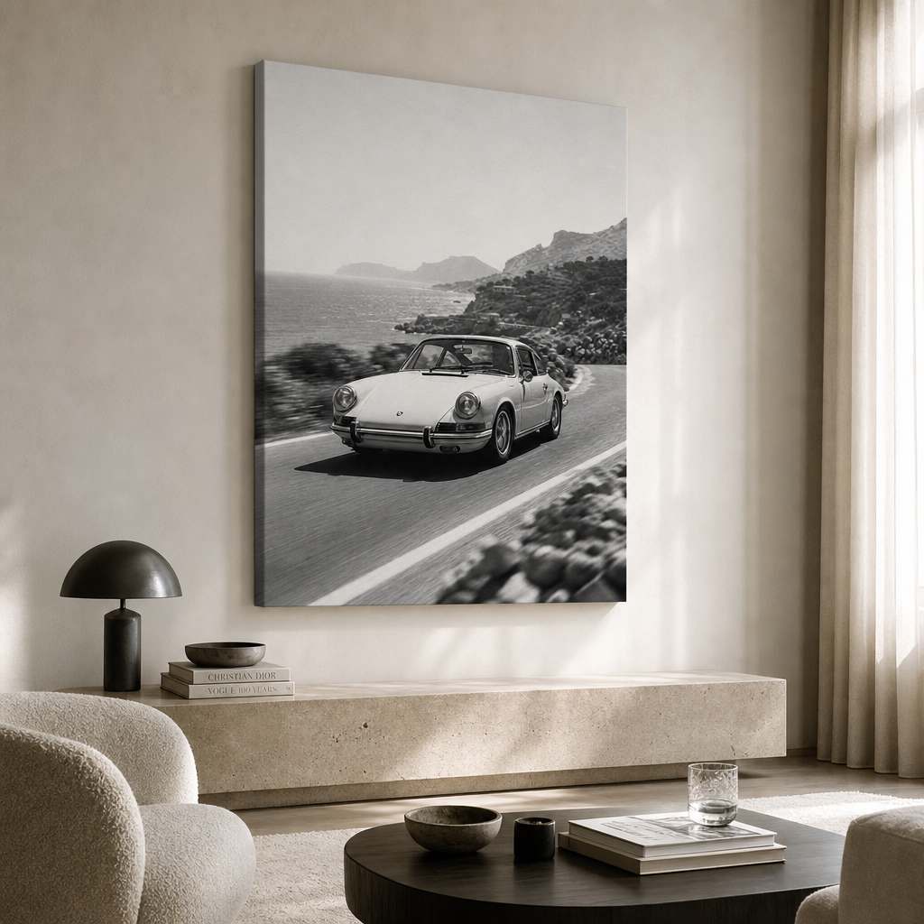 Coastal Drive Canvas