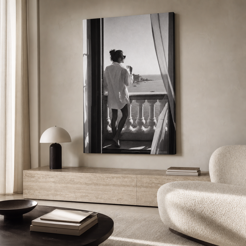 Hotel Balcony Canvas