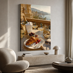 Golden Breakfast Canvas