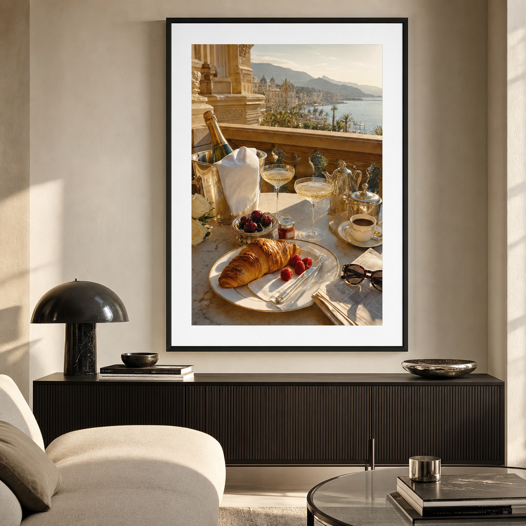 Golden Breakfast Poster