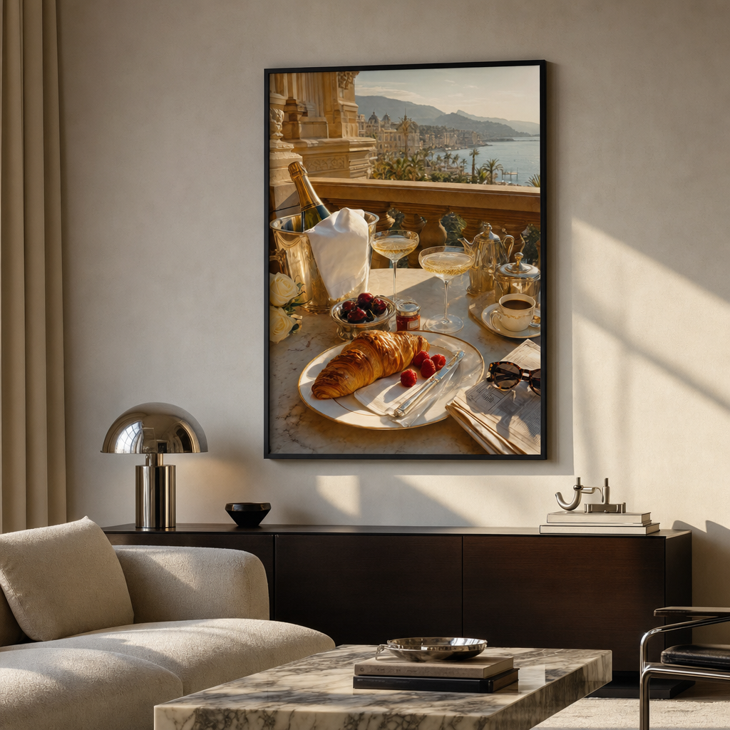 Golden Breakfast Poster