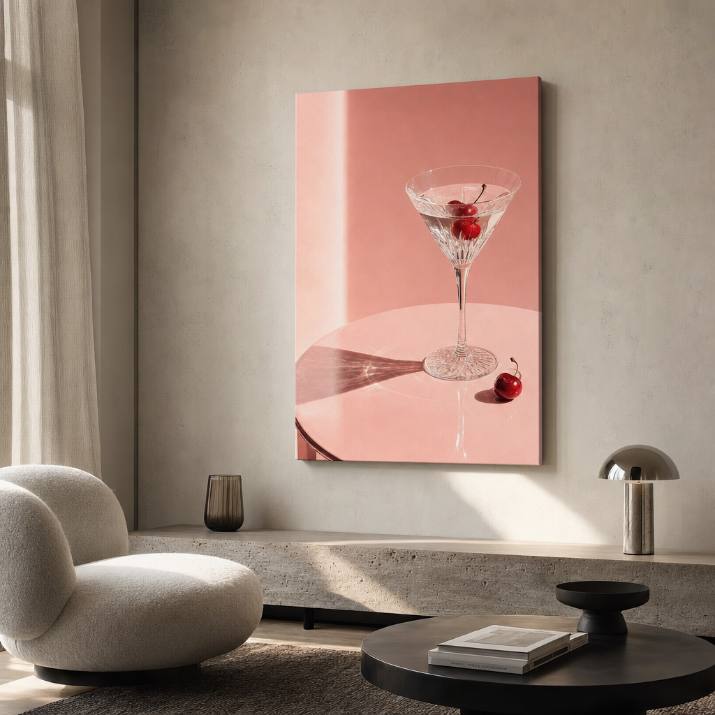Cherry Martini Canvas