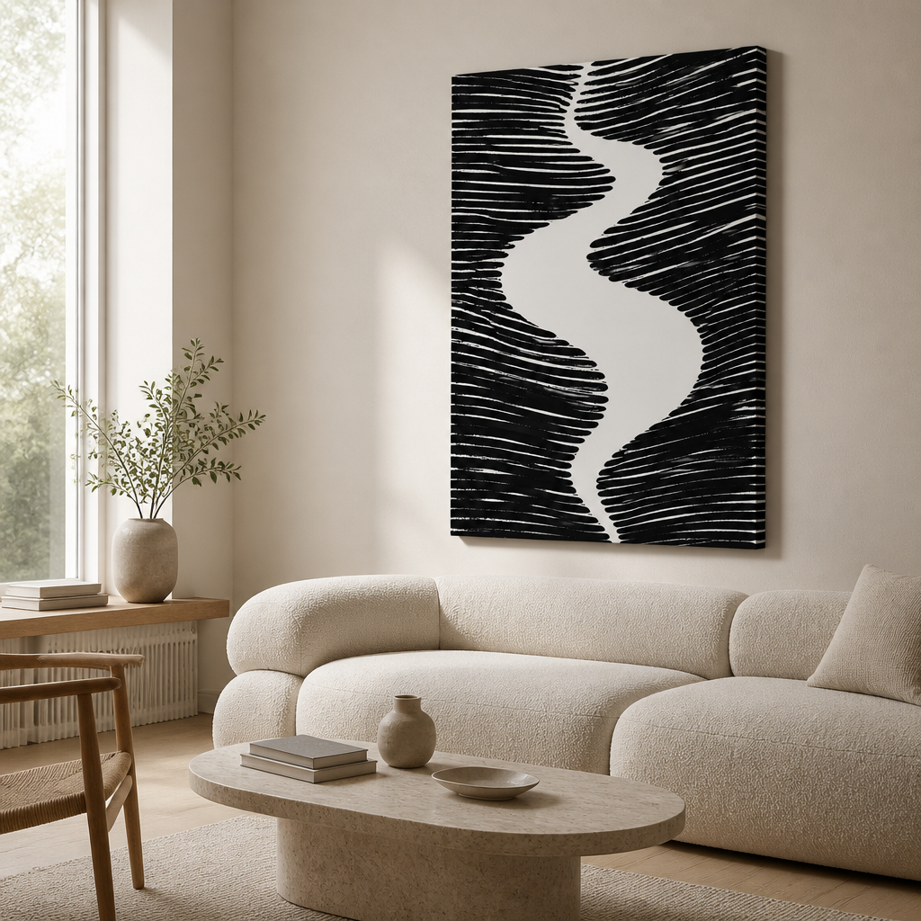 White Passage Canvas