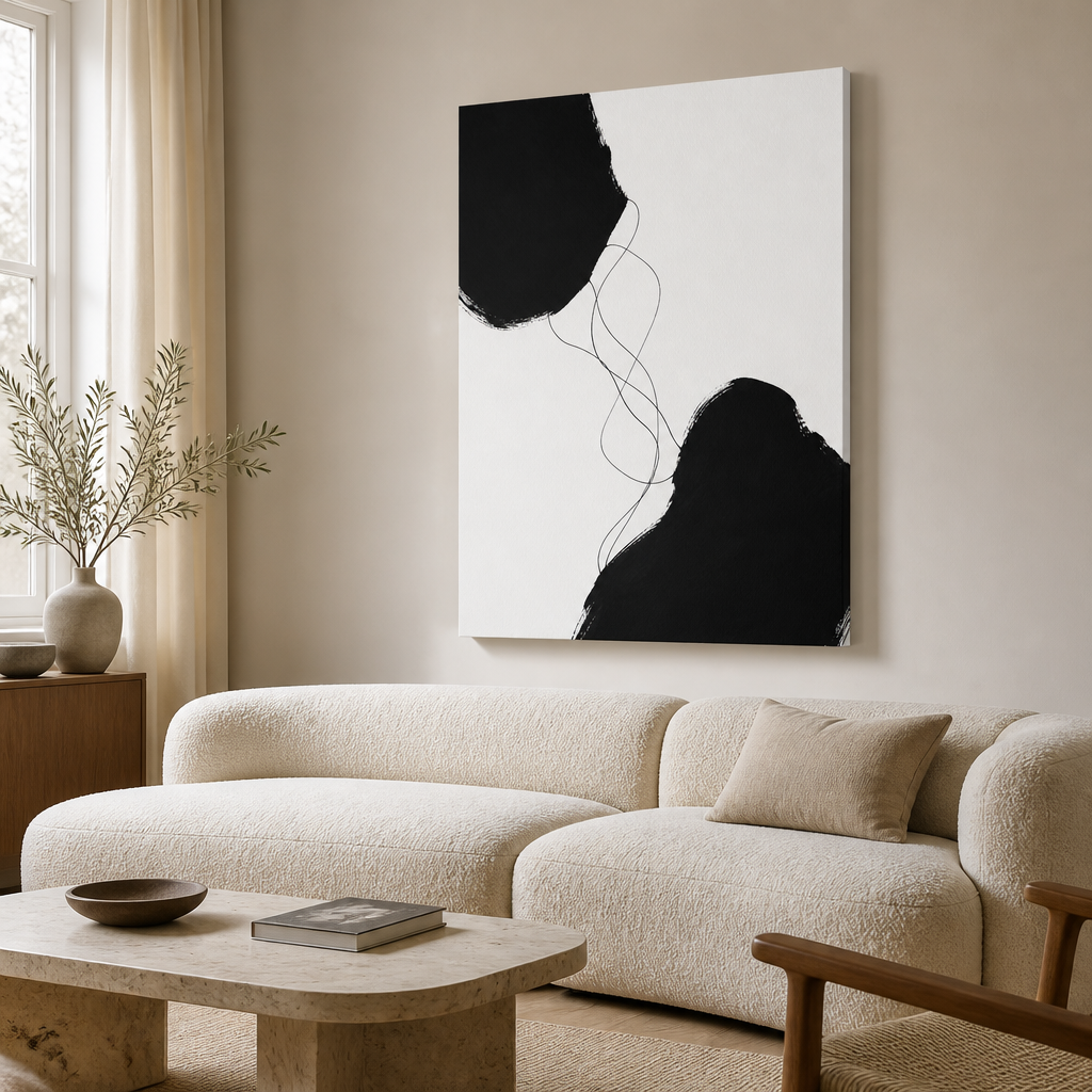 Connected Forms Canvas