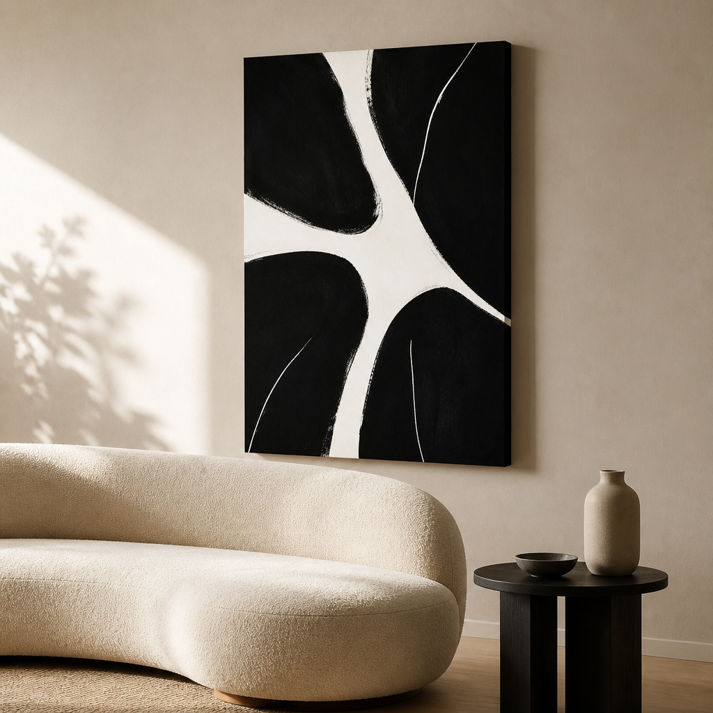 Divided Forms Canvas