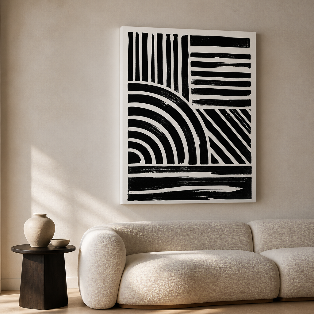 Carved Rhythm Canvas