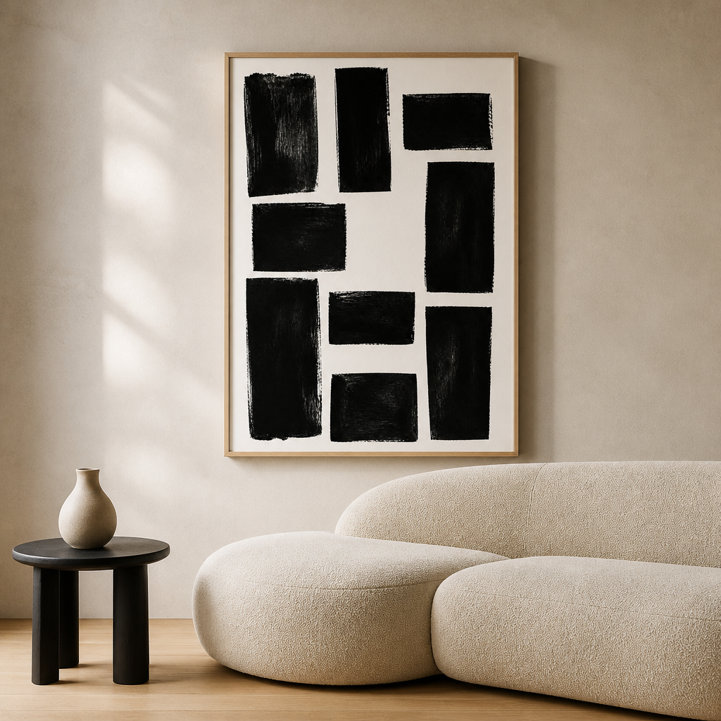 Broken Grid Poster