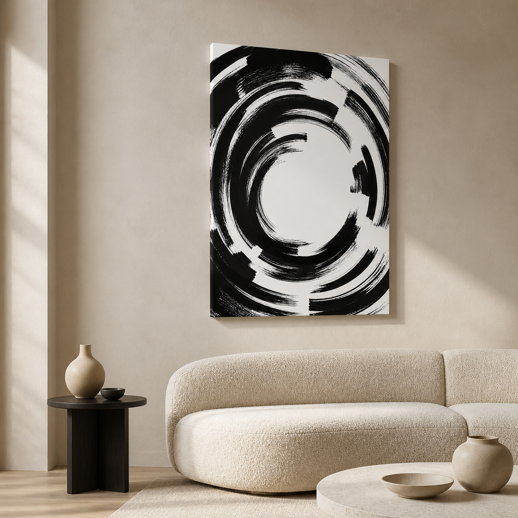 Broken Circle Canvas