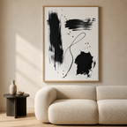 Black Marks Poster