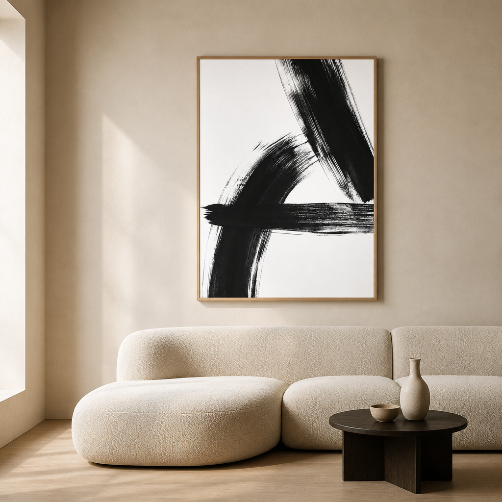 Brush Gesture Poster