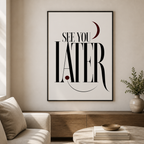 After hours text Poster