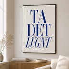Ta det lugnt text Poster