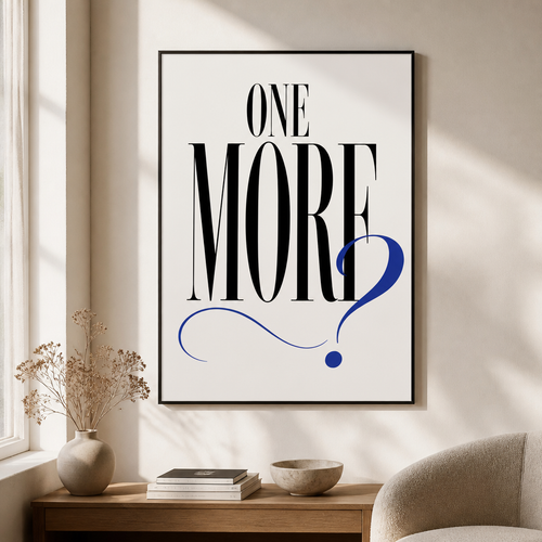 One more? Poster