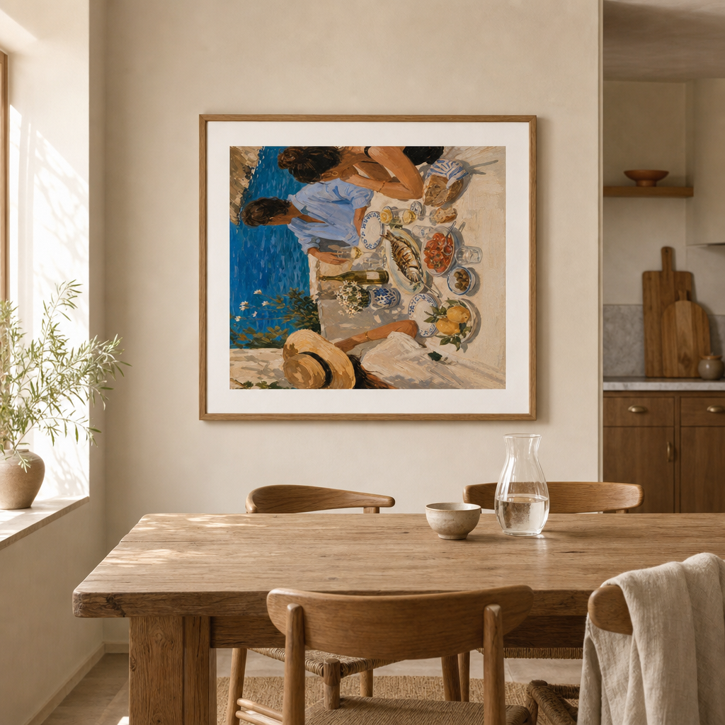Lunch by the Sea Poster