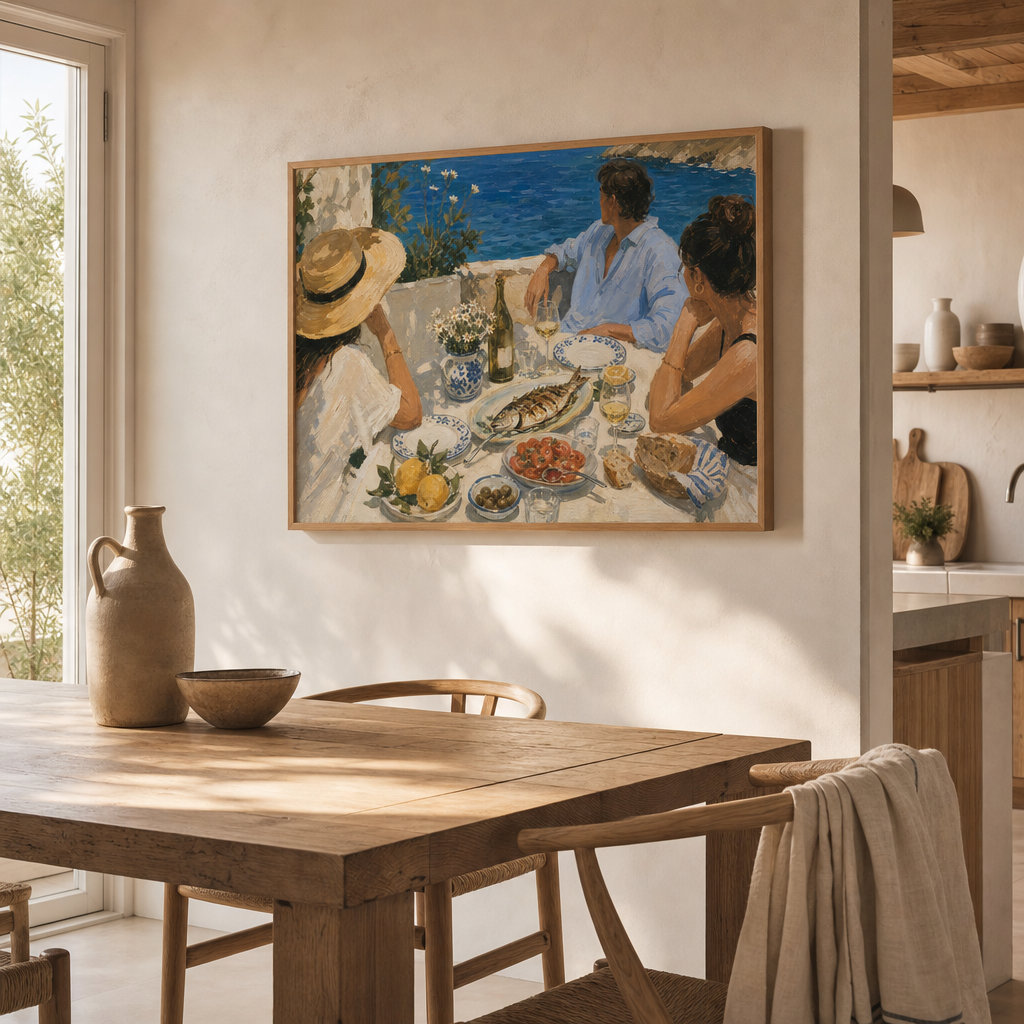 Lunch by the Sea Poster