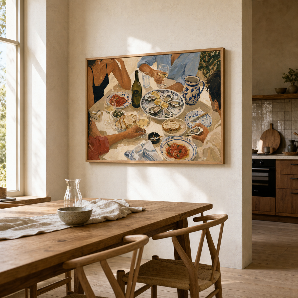 Late Lunch Poster