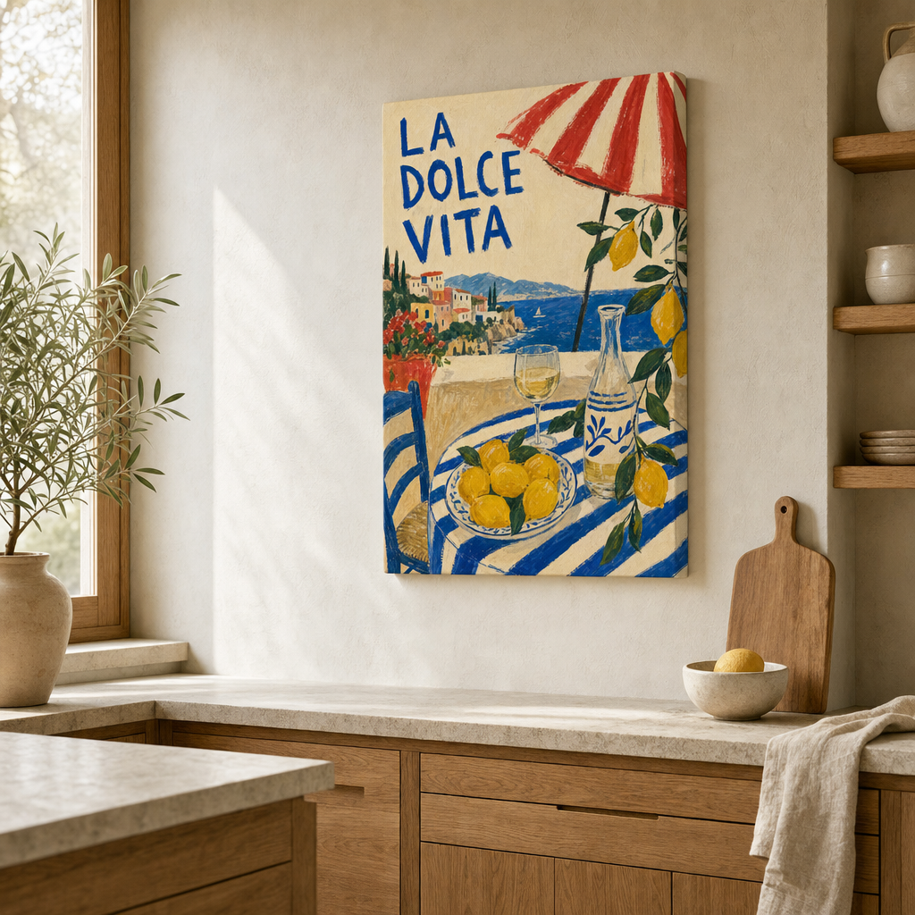 La Dolce Vita Canvas