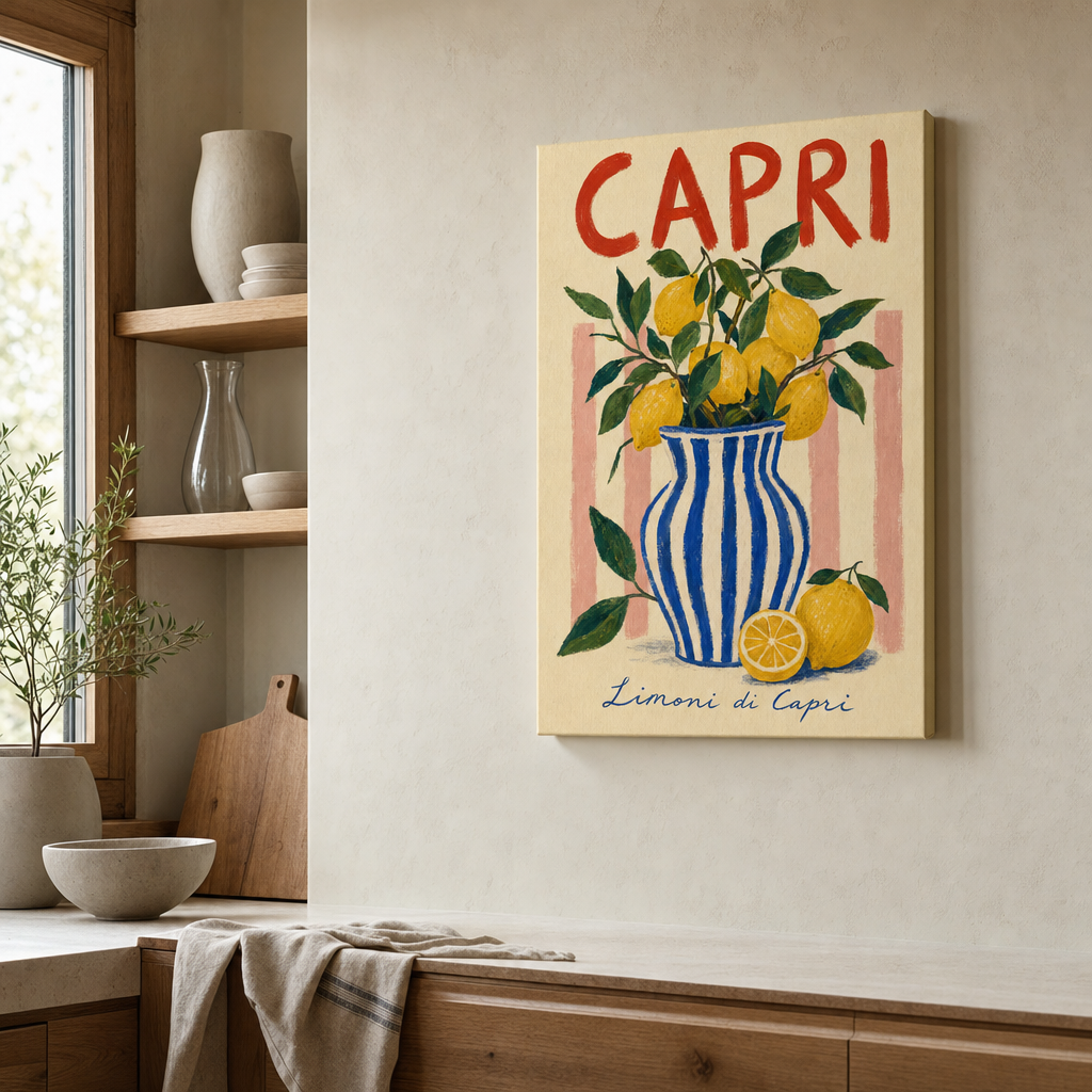 Capri I Canvas