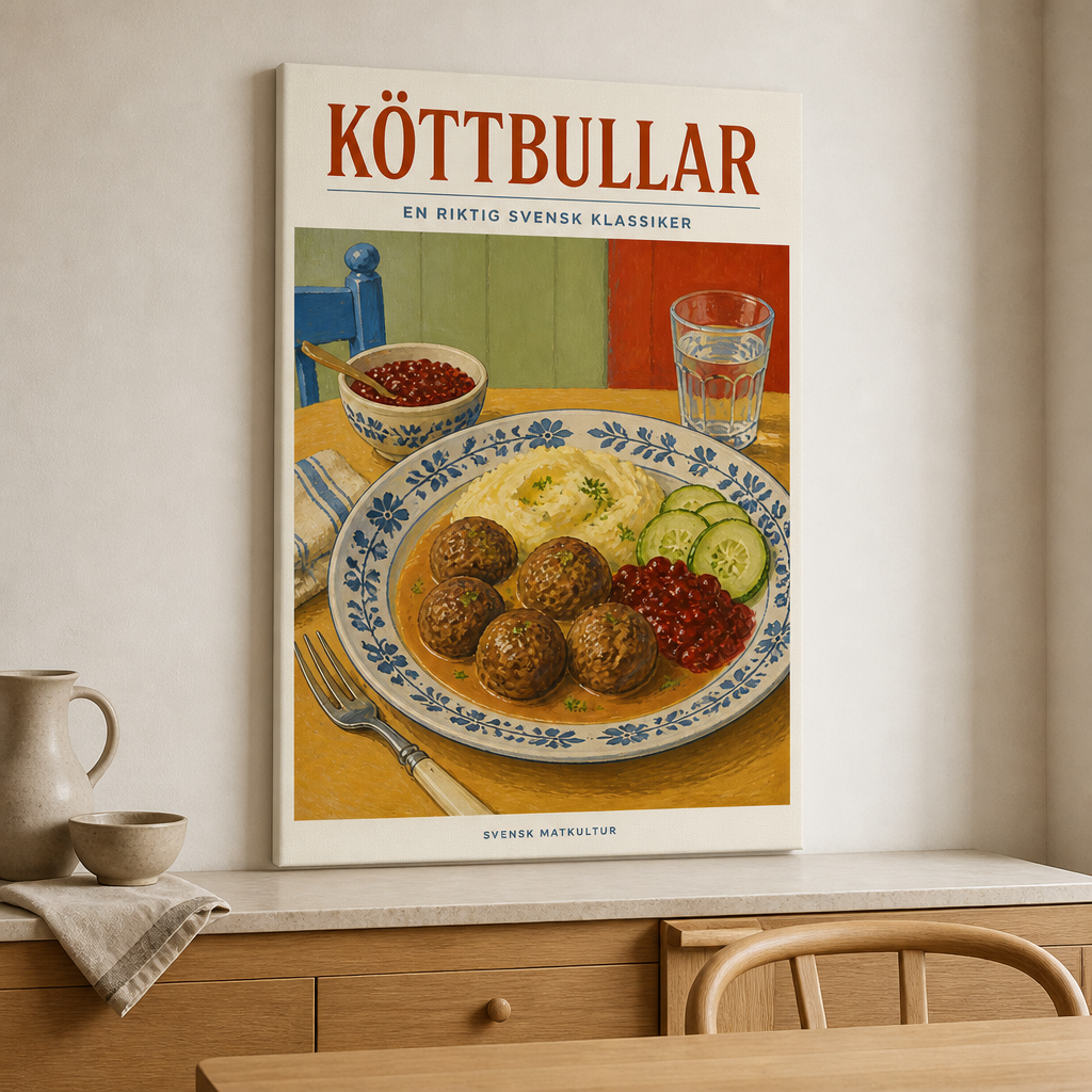 KÖTTBULLAR Canvas