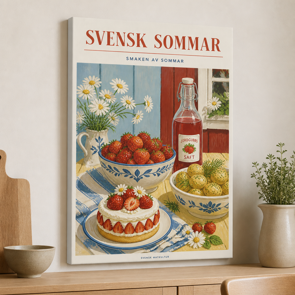 SVENSK SOMMAR Canvas
