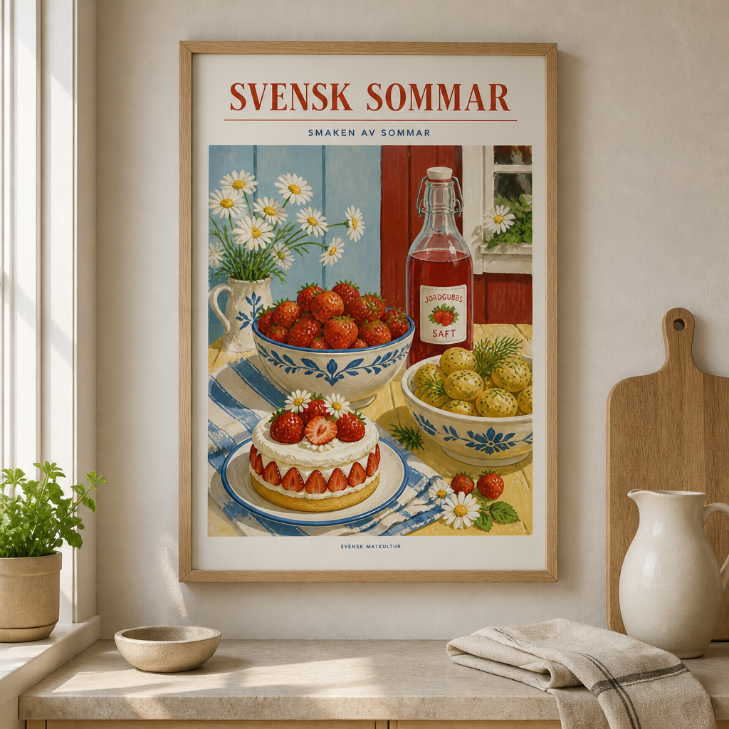 SVENSK SOMMAR Poster