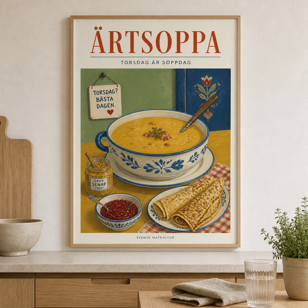 ÄRTSOPPA Poster