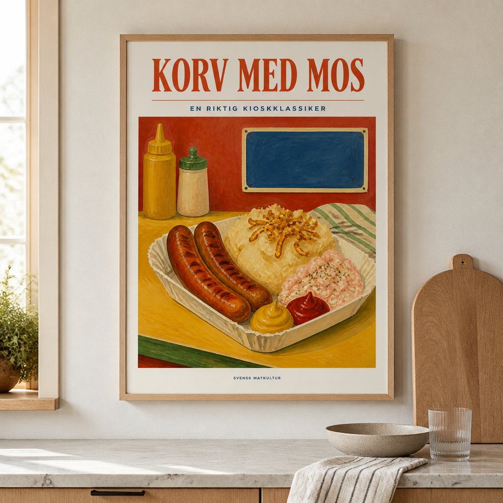 KORV MED MOS Poster