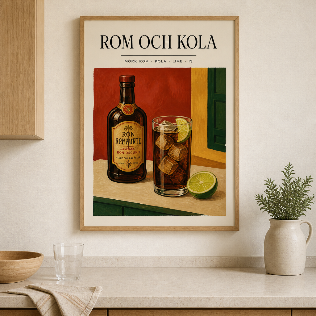 ROM OCH KOLA Poster