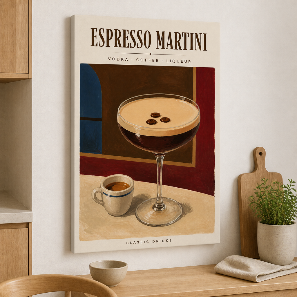 ESPRESSO MARTINI Canvas