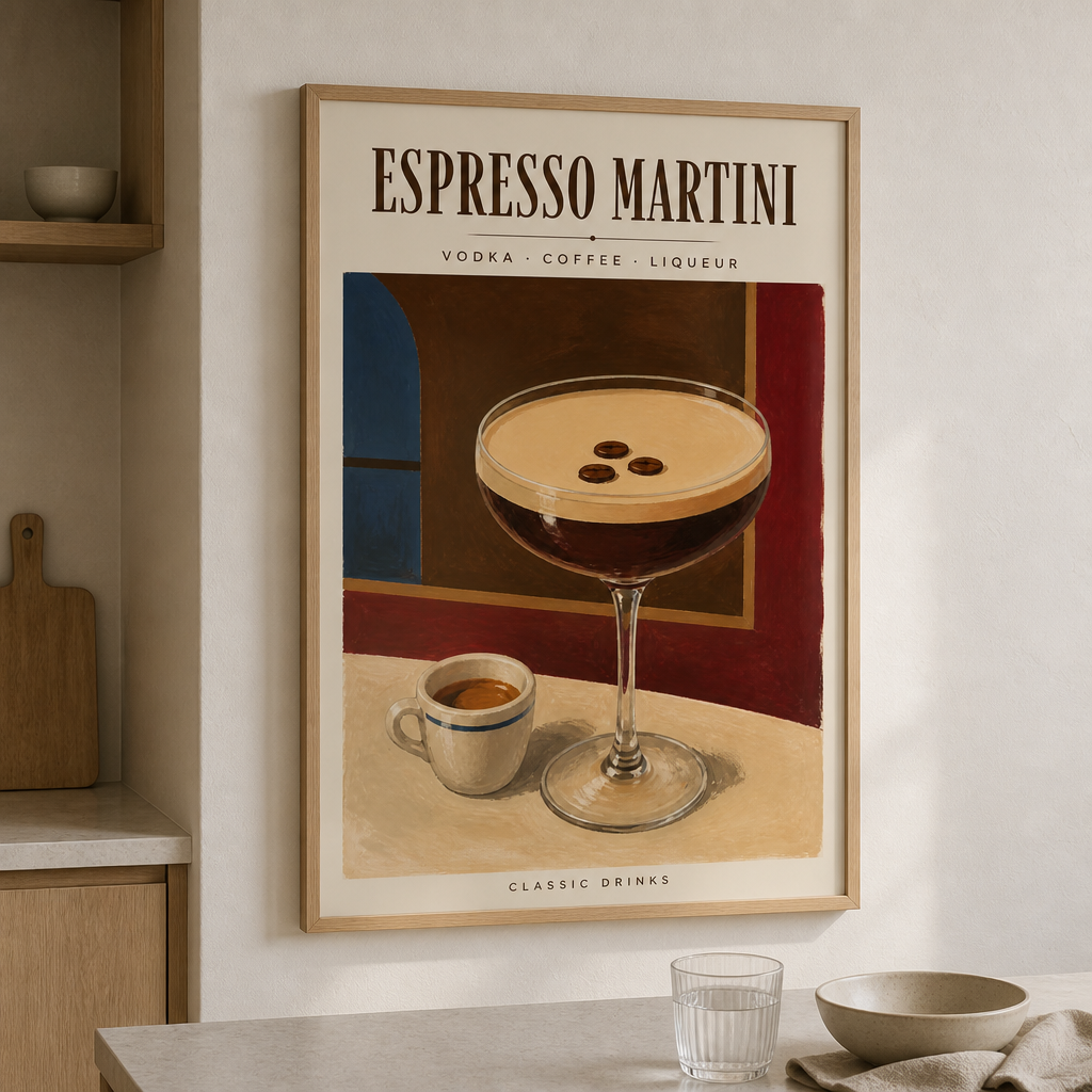 ESPRESSO MARTINI Poster