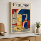 RED BULL VODKA Canvas