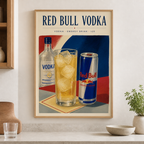 RED BULL VODKA Poster